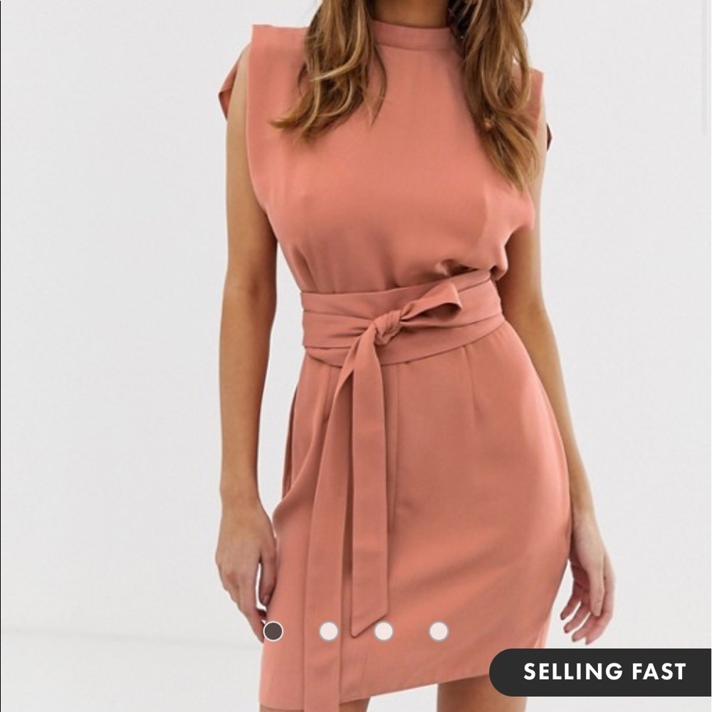 ASOS terracotta dress, size M